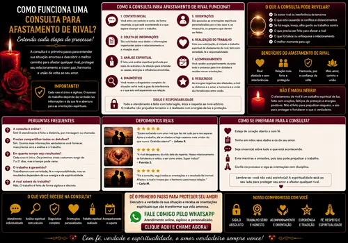 Como Funciona uma Consulta para Afastamento de Rival? Como Funciona uma Consulta para Afastamento de Rival?