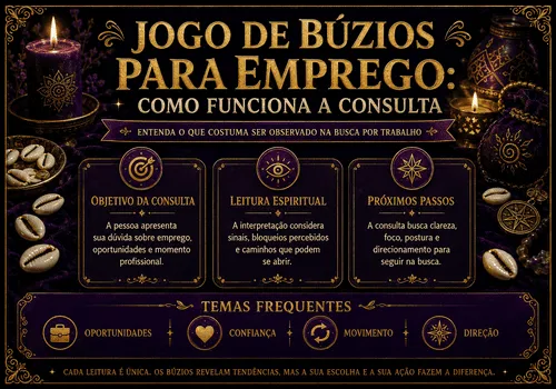 Jogo de Búzios para Emprego: Como Funciona a Consulta