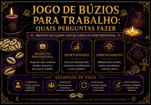 Jogo de Búzios para Trabalho: Quais Perguntas Fazer
