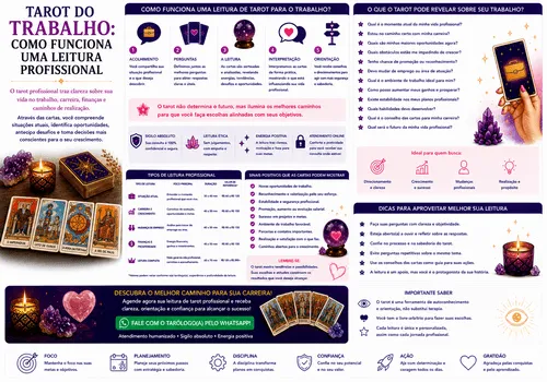 Tarot do Trabalho: Como Funciona uma Leitura Profissional Tarot do Trabalho: Como Funciona uma Leitura Profissional